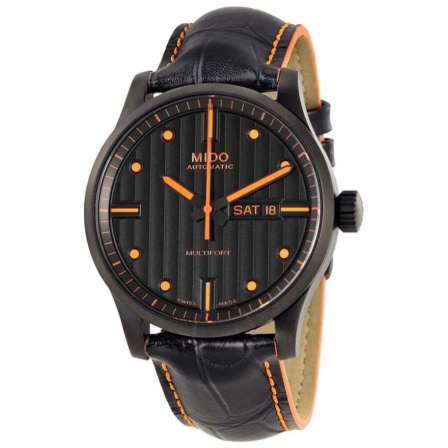 商品MIDO|Multifort Automatic Black Dial Men's Watch M0054303605180,价格¥6256,第1张图片