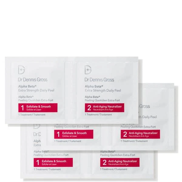 商品Dr. Dennis Gross|Dr. Dennis Gross Skincare Alpha Beta Extra Strength Daily Peel (Pack of 60),价格¥1241,第1张图片