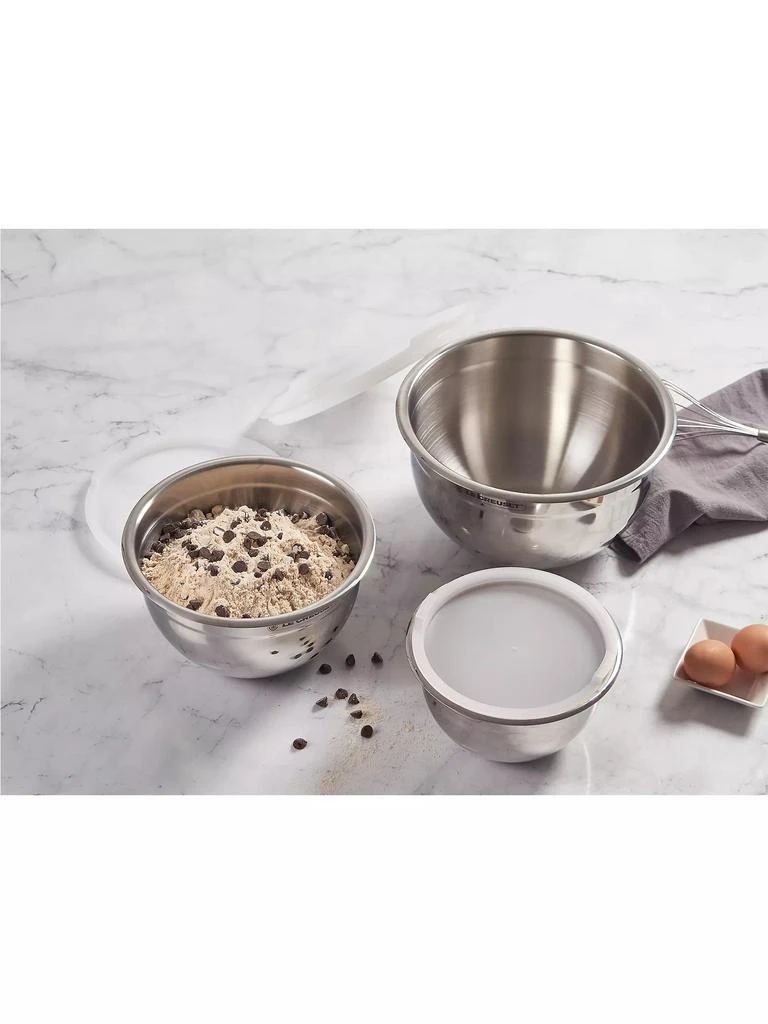 3-Piece Stainless Steel Mixing Bowl Set 商品