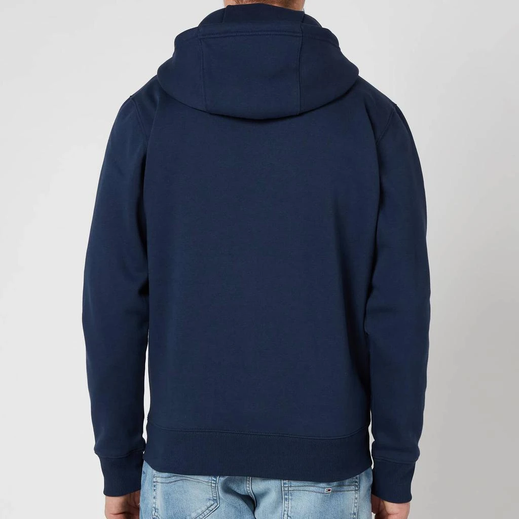 商品Tommy Hilfiger|Tommy Jeans Men's Regular Fleece Zip Hoodie - Twilight Navy,价格¥477,第2张图片详细描述