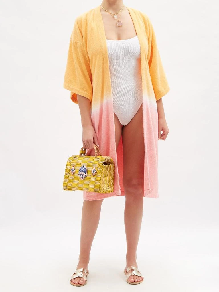 商品Terry|Tie-dye cotton-terry robe,价格¥912,第2张图片详细描述