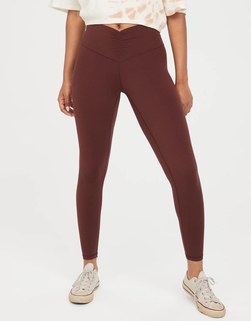 OFFLINE By Aerie Real Me High Waisted Ruched Legging