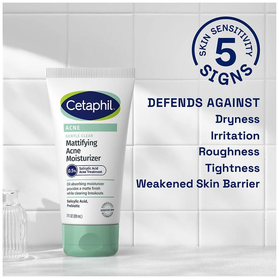 商品Cetaphil|Gentle Clear Mattifying Acne Moisturizer,价格¥83,第3张图片详细描述
