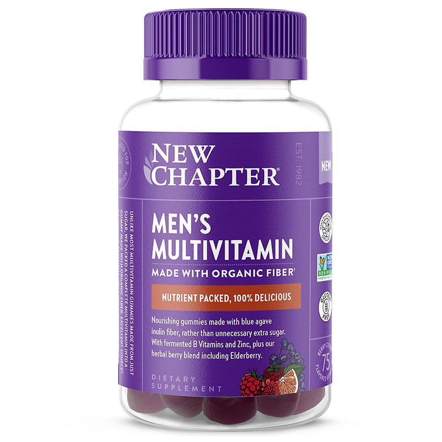 商品New Chapter|Men's Multivitamin Fiber Gummy,价格¥181,第1张图片