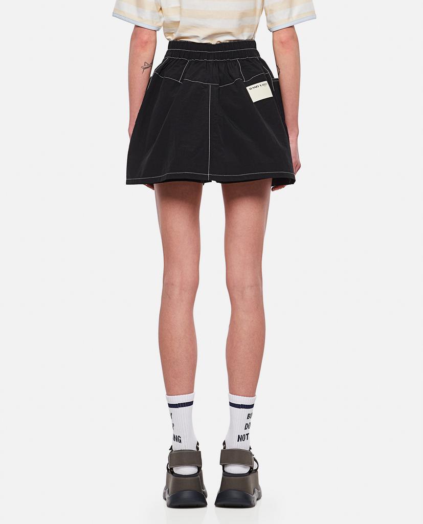 SUNNEI X BIFFI Short nylon skirt商品第3张图片规格展示