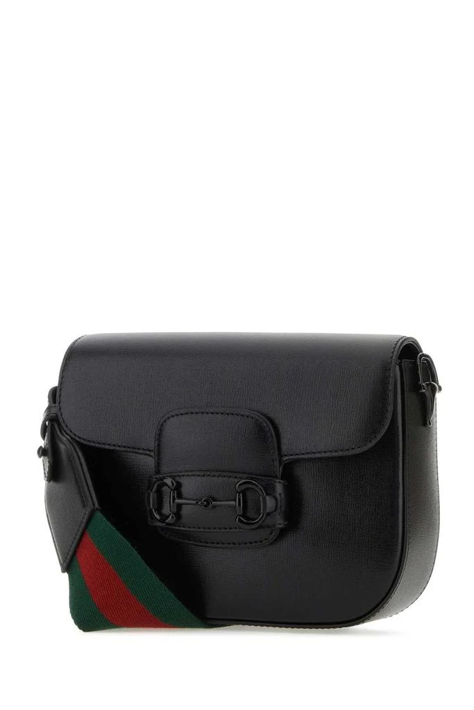 商品Gucci|Gucci Horsebit 1955 Foldover Top Crossbody Bag,价格¥18296,第3张图片详细描述