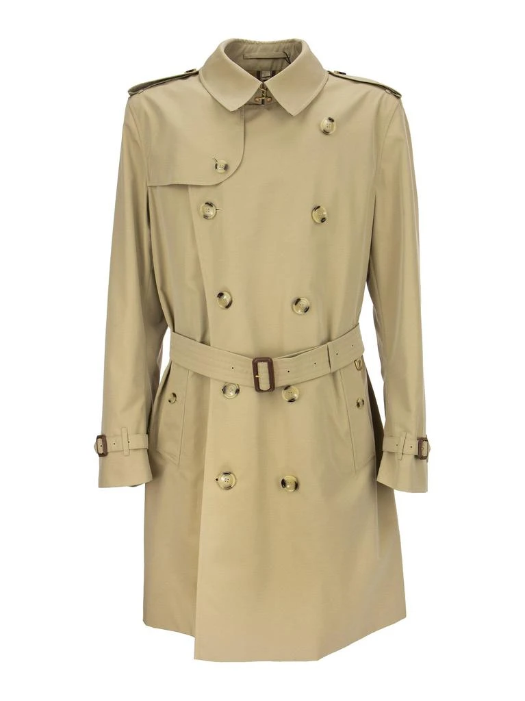 商品Burberry|Mid-length Kensington Heritage Trench Coat,价格¥12822,第1张图片