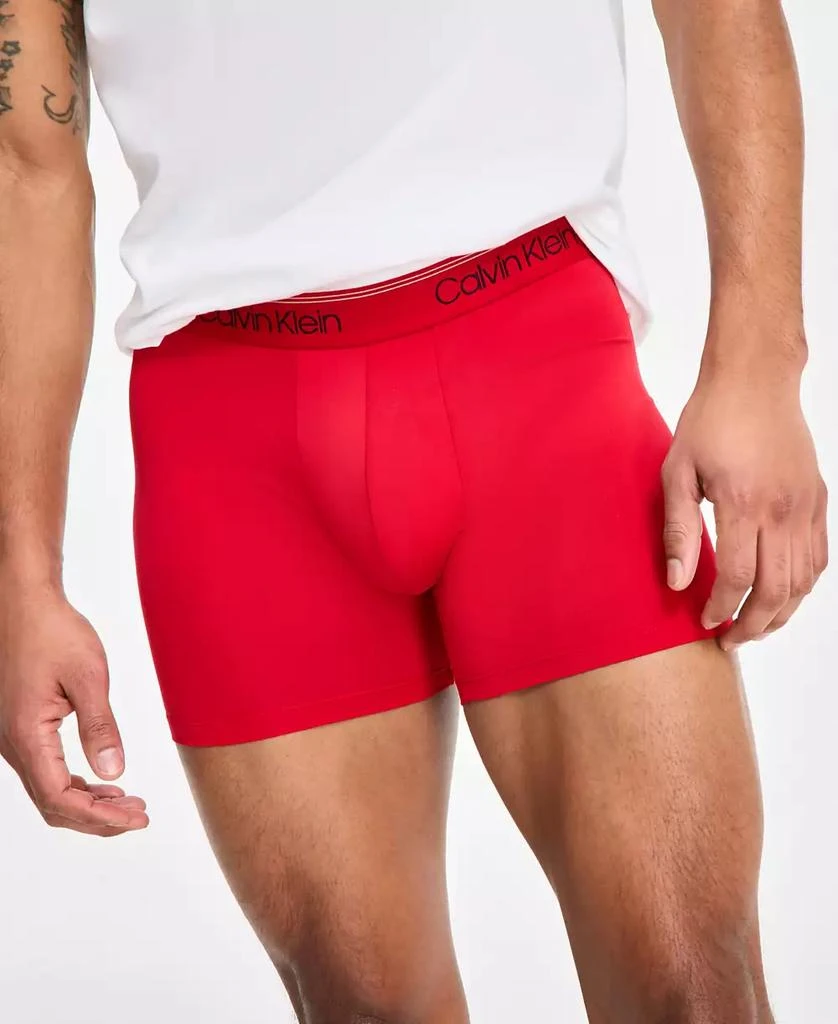 商品Calvin Klein|Men's 3+1 Value Pack Micro Stretch Boxer Briefs,价格¥355,第2张图片详细描述