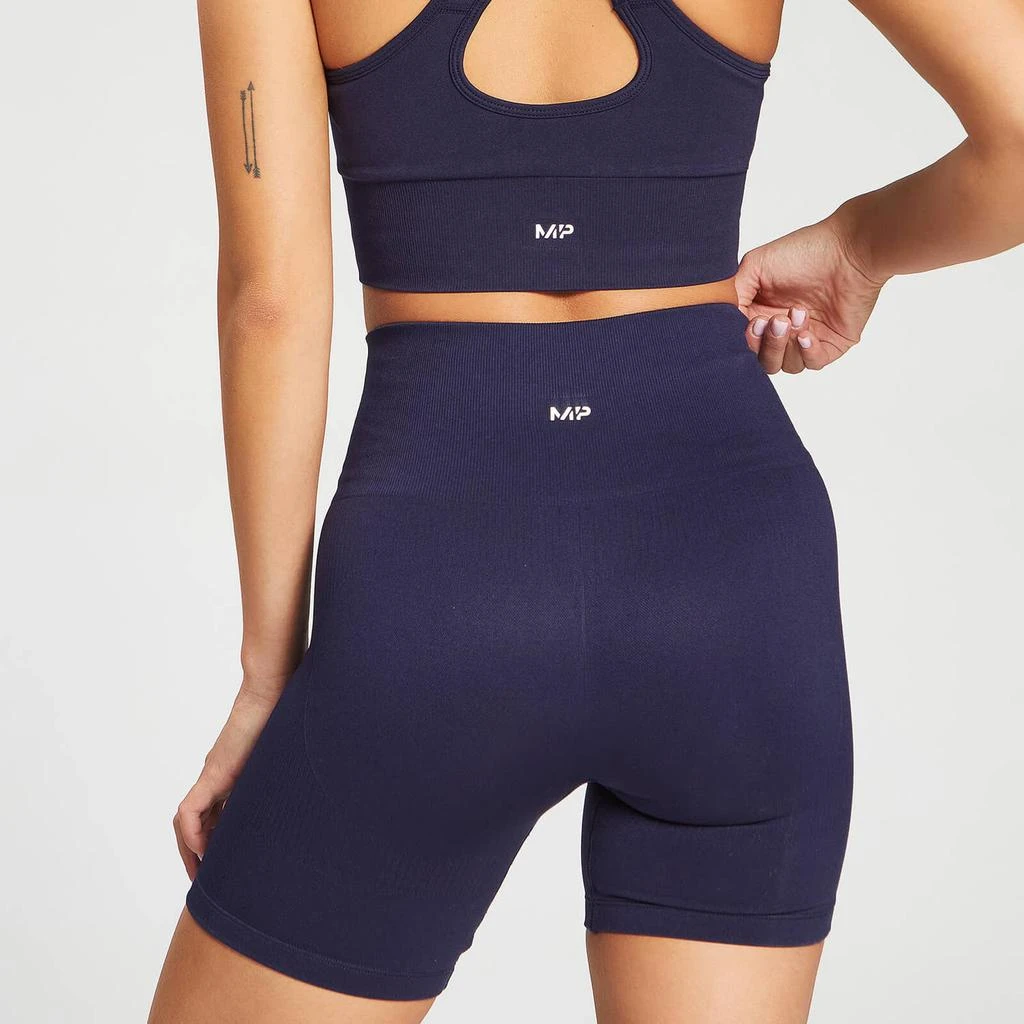 商品Myprotein|MP Women's Shape Seamless Cycling Shorts - Navy,价格¥128,第5张图片详细描述