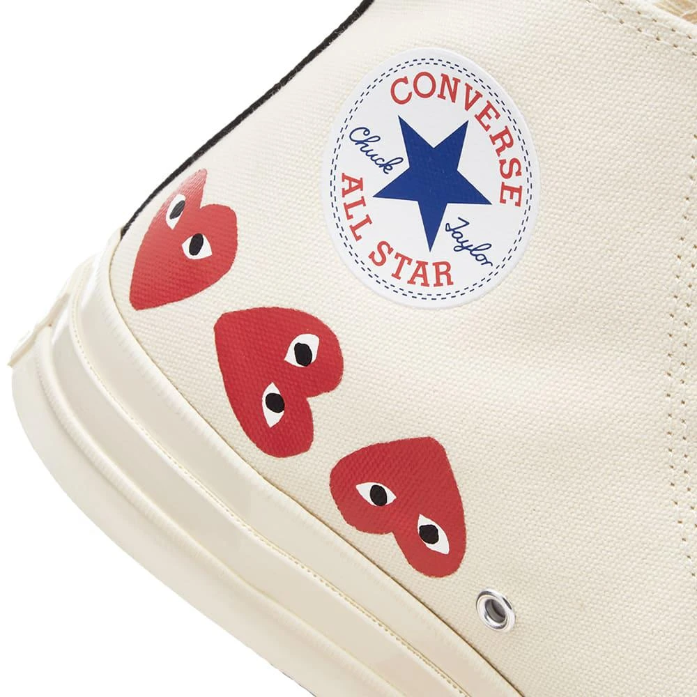 商品Comme des Garcons|Comme des Garcons Play x Converse Chuck Taylor Multi Heart 1,价格¥1200,第4张图片详细描述