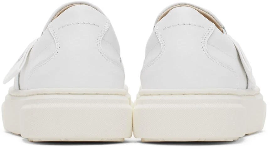 商品MAISON MARGIELA|Kids White Logo Slip-On Sneakers,价格¥779,第2张图片详细描述