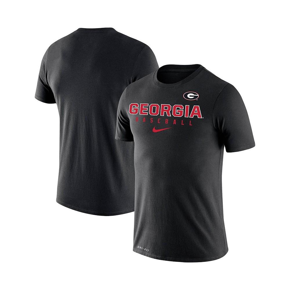 Men's Black Georgia Bulldogs Baseball Legend Performance T-shirt商品第1张图片规格展示
