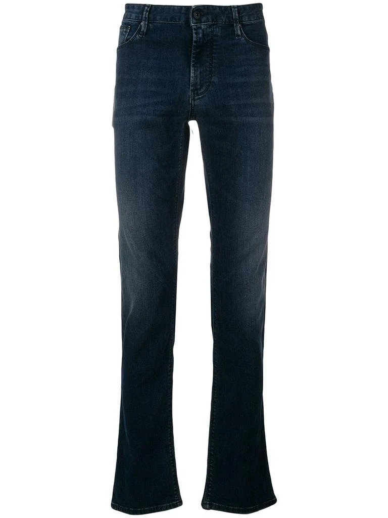 商品Emporio Armani|Emporio Armani Mens Blue Cotton Jeans,价格¥1834,第1张图片