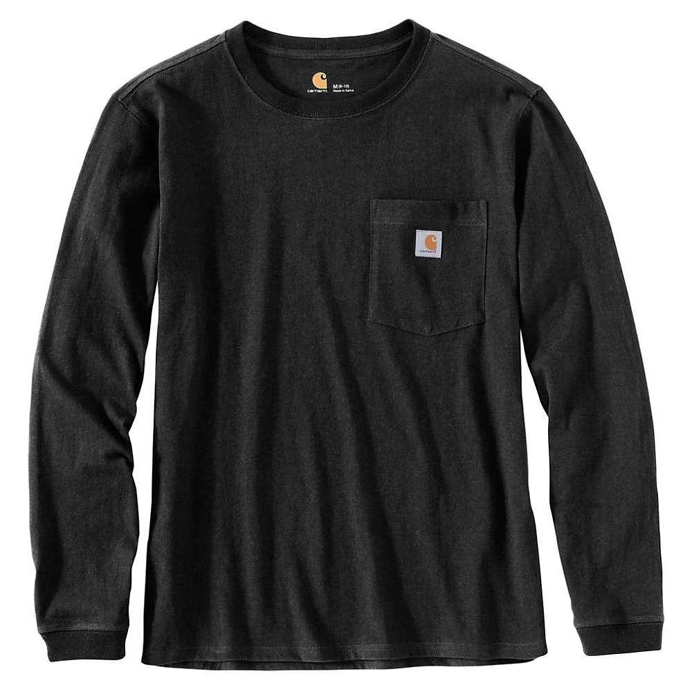 商品Carhartt|Carhartt Women's WK126 Workwear Pocket LS T-Shirt,价格¥207,第3张图片详细描述