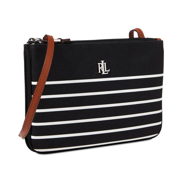 商品Ralph Lauren|Striped Tara Small Crossbody,价格¥253,第5张图片详细描述