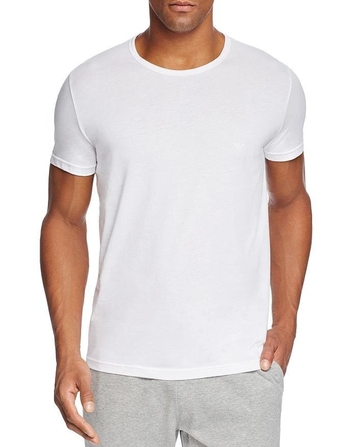 商品Emporio Armani|纯棉圆领T恤 - 三件装,价格¥525,第2张图片详细描述