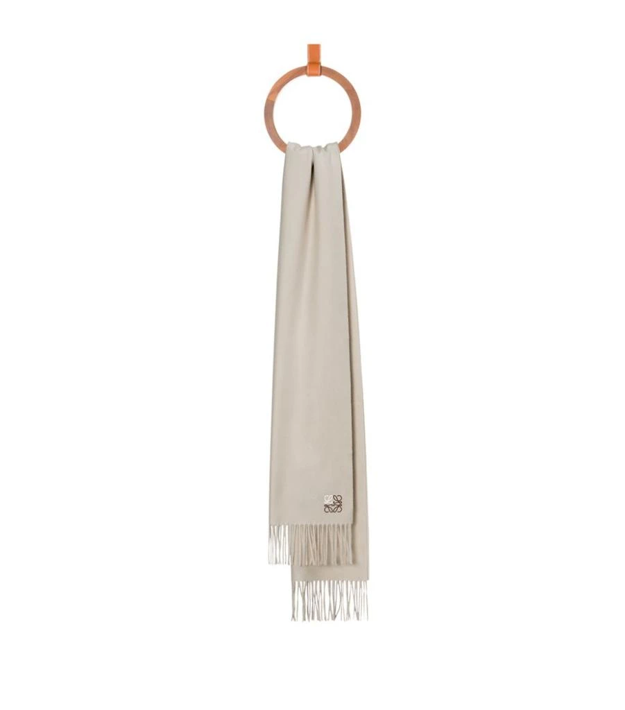 商品Loewe|Cashmere Anagram Scarf,价格¥4278,第2张图片详细描述