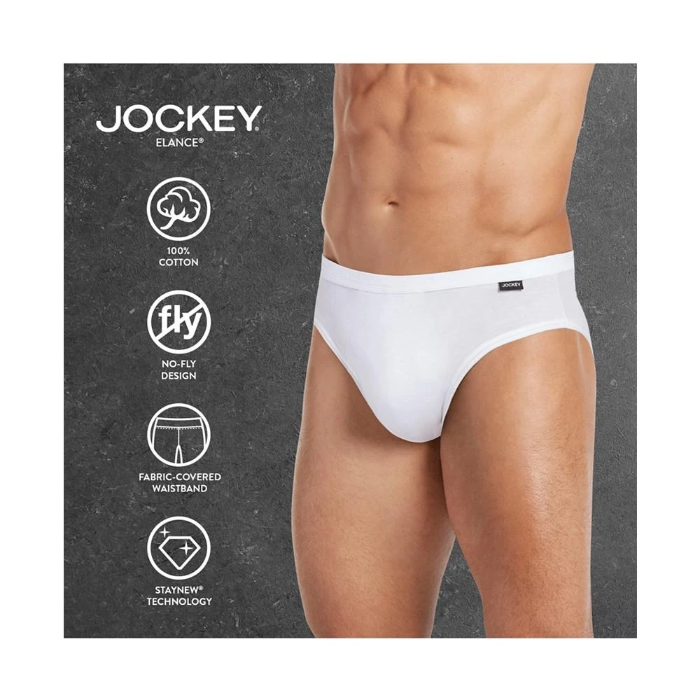 商品Jockey|Men's Underwear, Elance Bikini 3-Pack,价格¥147,第2张图片详细描述