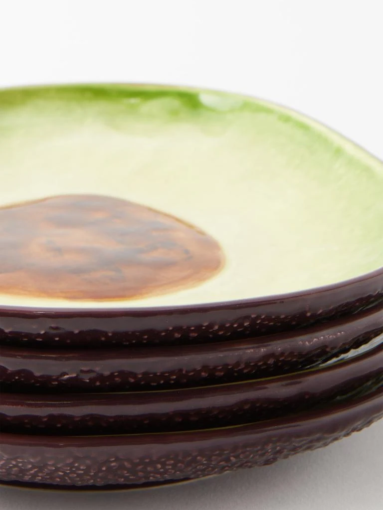 商品Bordallo Pinheiro|Set of four Avocado dessert plates,价格¥889,第3张图片详细描述