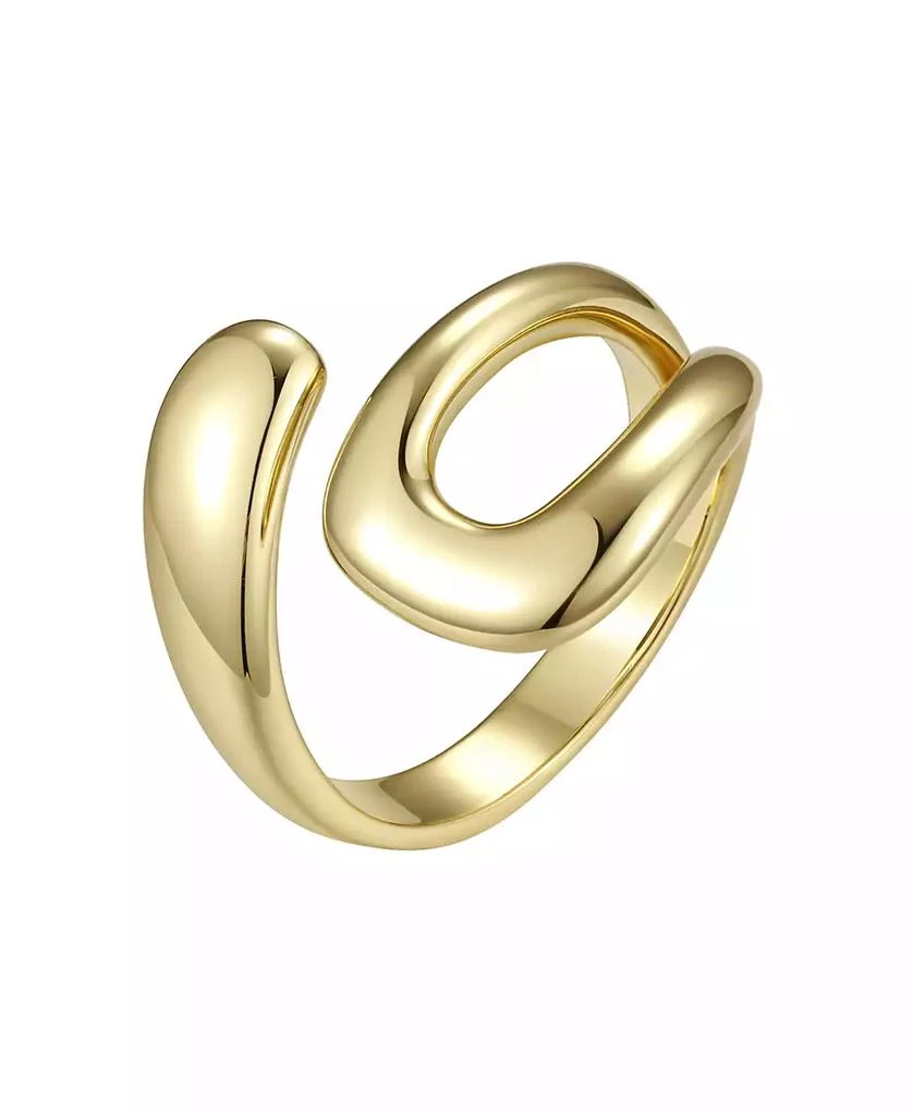 商品Macy's|Gold-Plated Bypass Statement Ring,价格¥75,第2张图片详细描述