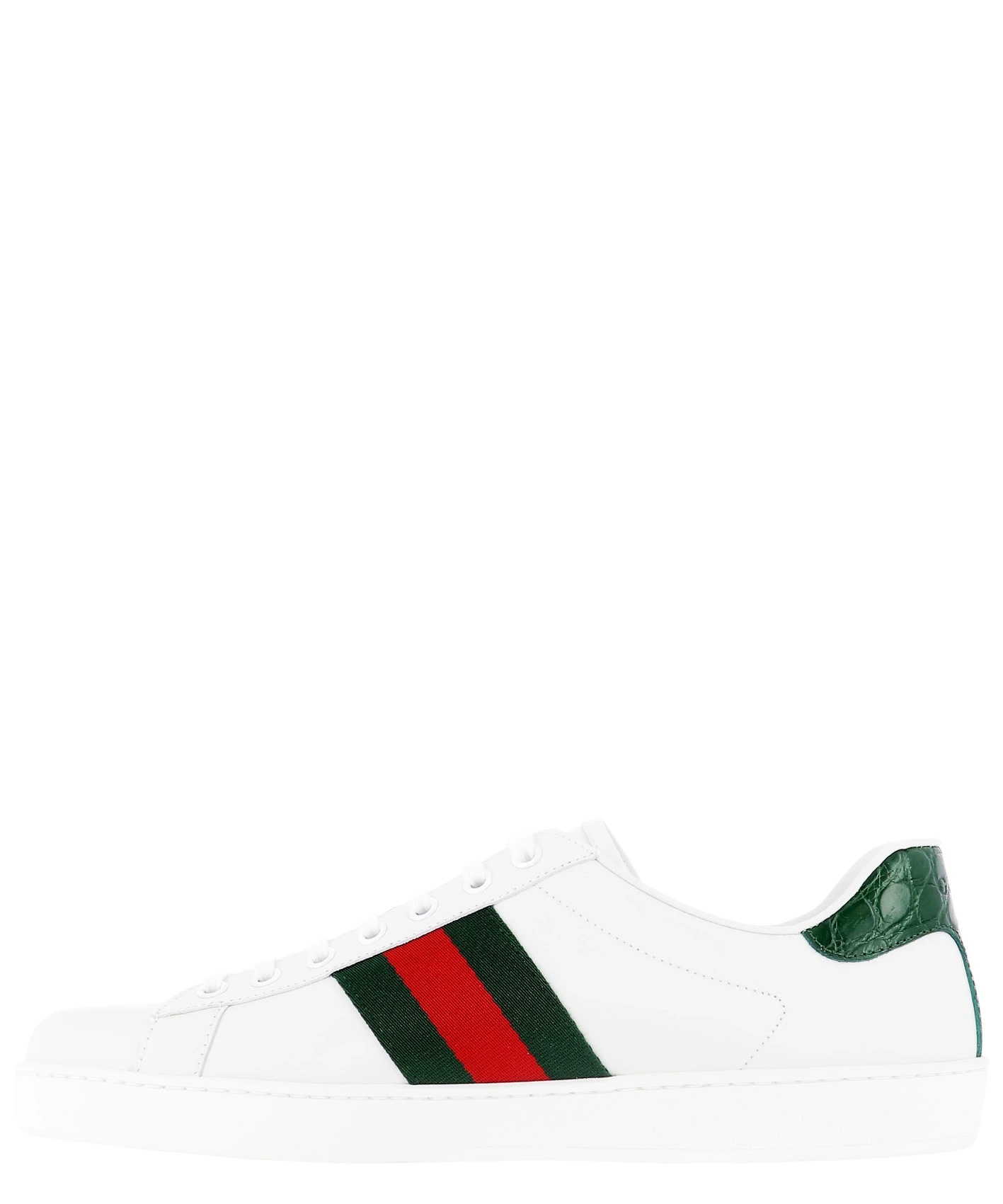 商品Gucci|Gucci 男士休闲鞋 386750A38309071 白色,价格¥4149,第4张图片详细描述