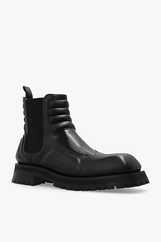 商品Balmain|Balmain Black ‘Army’ Shoes - Men,价格¥7484,第4张图片详细描述