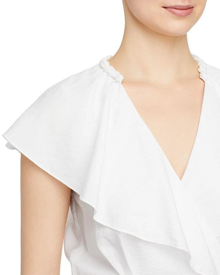 商品Vince|Ruffled Flutter Sleeve Dress,价格¥990,第3张图片详细描述