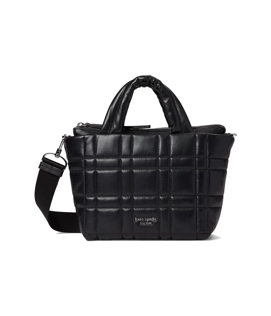 商品Kate Spade|Software Quilted Leather Mini Tote,价格¥1202,第1张图片