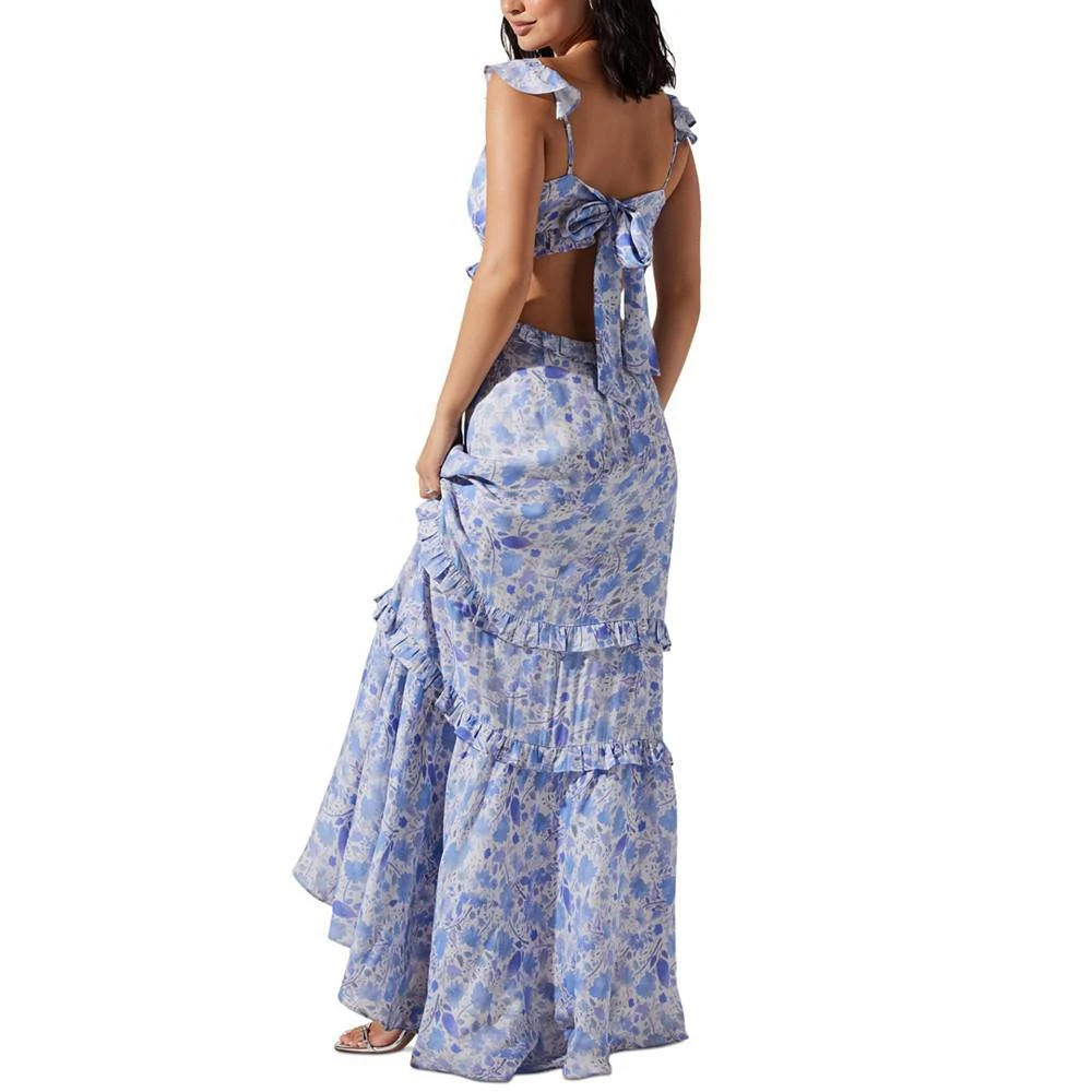 商品ASTR|Women's Cassis Floral Print Maxi Dress,价格¥603,第2张图片详细描述