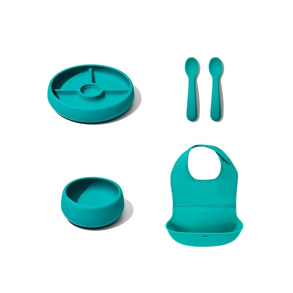 商品OXO|Tot Silicone Feeding Set,价格¥387,第1张图片