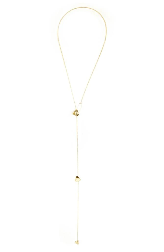 Pin Heart Adjustable Lariat Necklace 商品