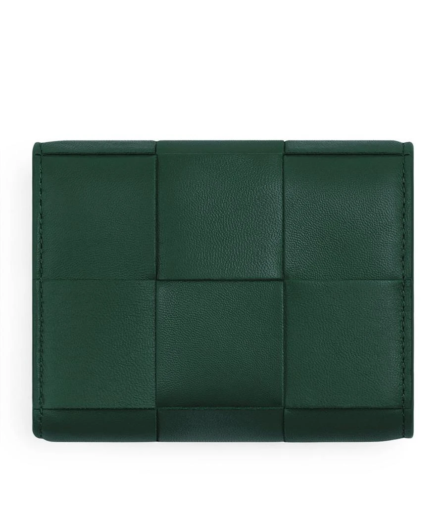 商品Bottega Veneta|Leather Intreccio Trifold Wallet,价格¥5170,第2张图片详细描述