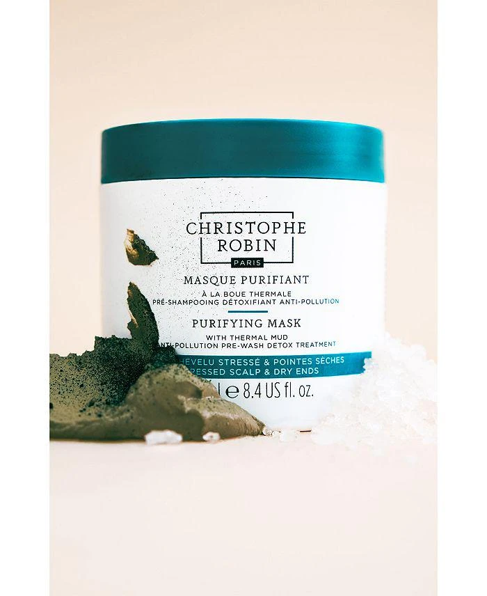商品Christophe Robin|Purifying Pre Shampoo Mud Mask 8.4 oz.,价格¥361,第2张图片详细描述