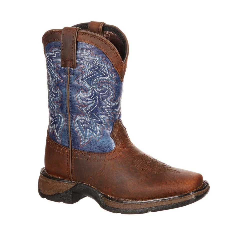 商品Durango|Lil' Durango Square Toe Cowboy Boots (Big Kid),价格¥792,第1张图片