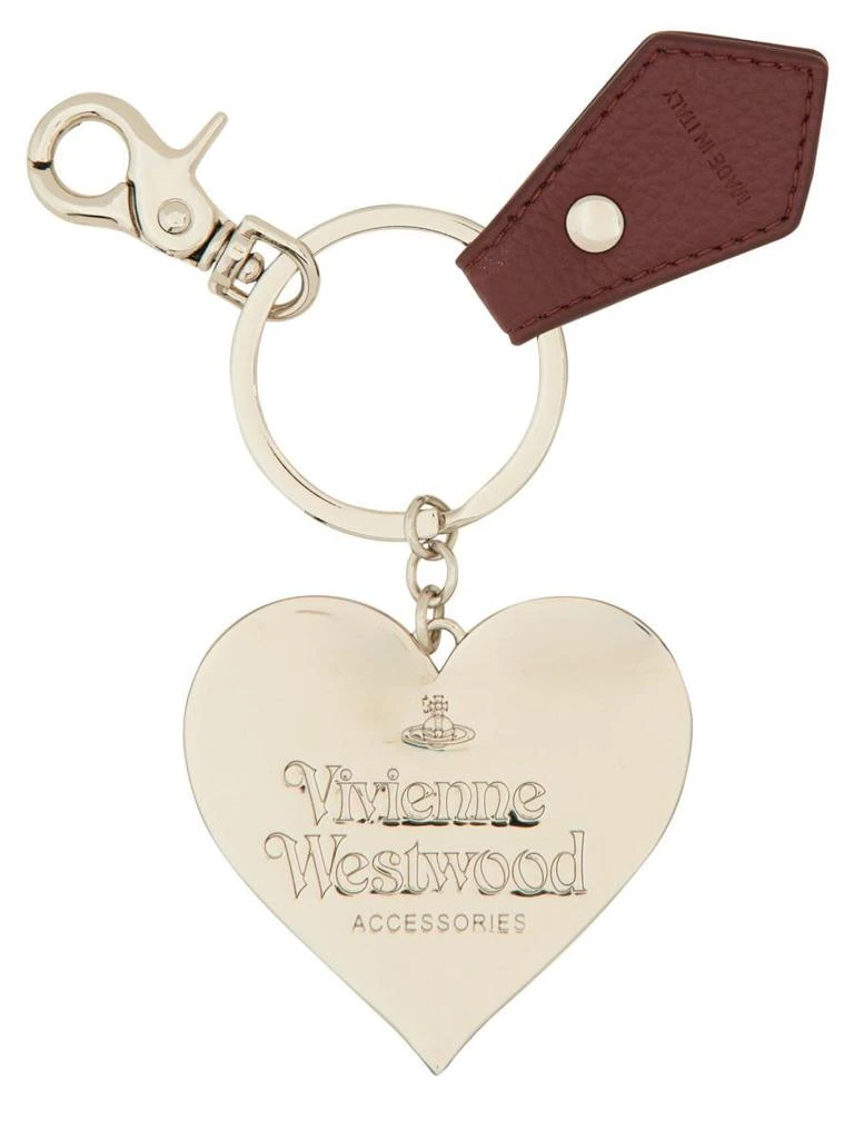 商品Vivienne Westwood|Vivienne Westwood "Mirror Heart" Keychain,价格¥881,第2张图片详细描述