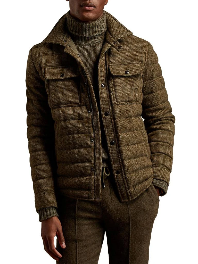 商品Ralph Lauren|Astor Quilted Tweed Jacket,价格¥6365,第1张图片