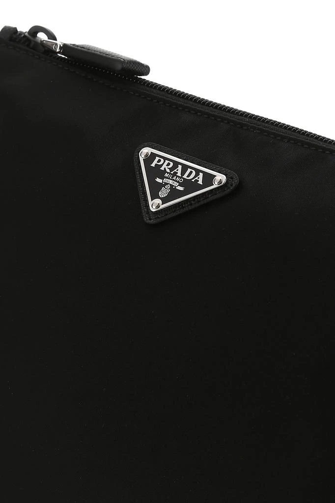 商品Prada|Black Re-nylon clutch,价格¥5009,第3张图片详细描述
