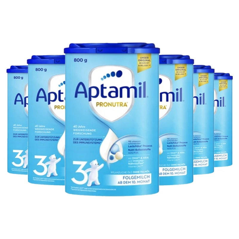 德国爱他美aptamil奶粉3段800g/罐 新旧版本随机（保税仓发货）（预售3个工作日内发货） 商品