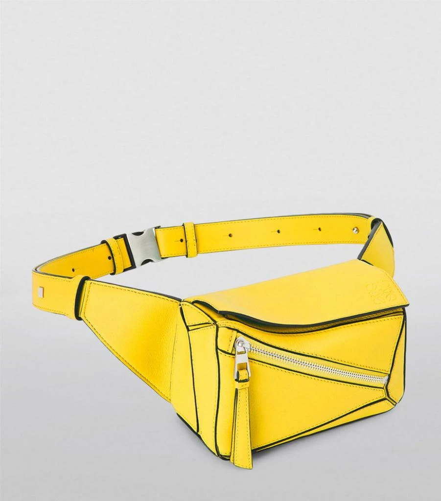 商品Loewe|Mini Leather Puzzle Belt Bag,价格¥14928,第5张图片详细描述