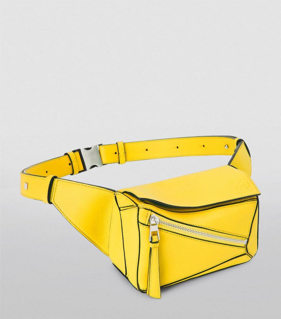商品Loewe|Mini Leather Puzzle Belt Bag,价格¥10342,第7张图片详细描述