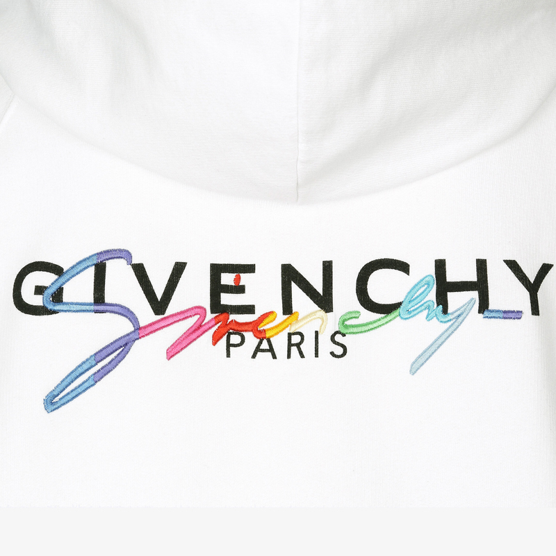 Givenchy 纪梵希 男士白色拉链外套 BMJ03K30AF-100商品第3张图片规格展示