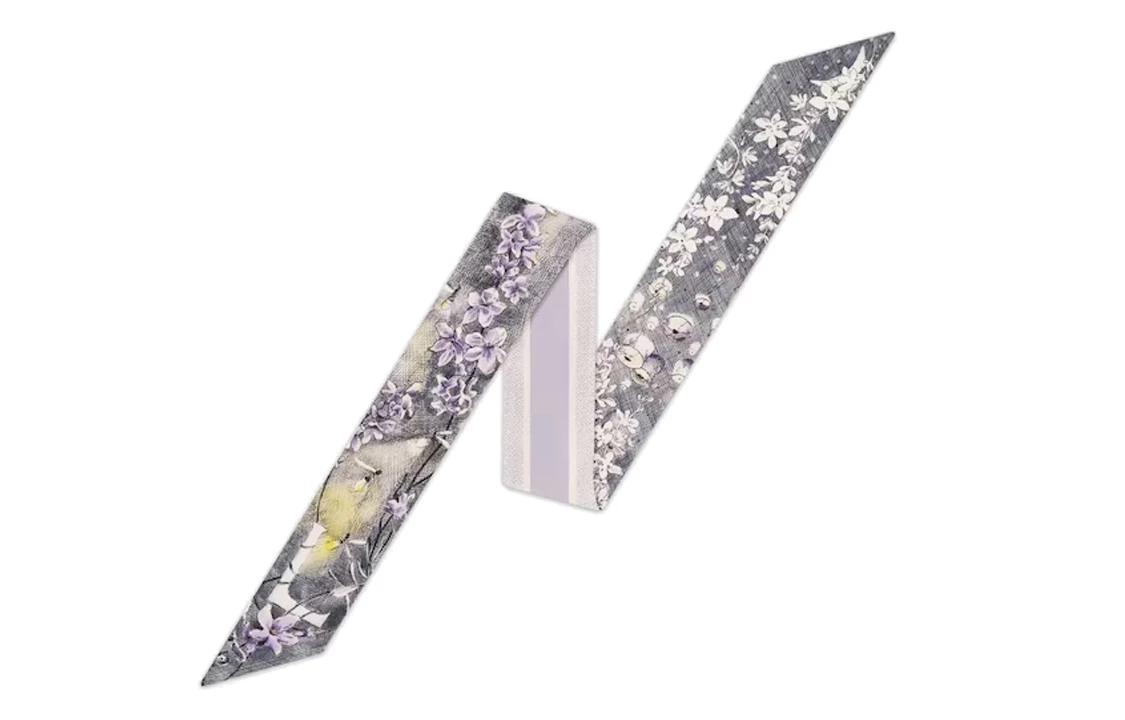 商品[国内直发] Dior|[预售3天]迪奥 薰衣草图案 丝巾 女款 多色,价格¥2435,第1张图片