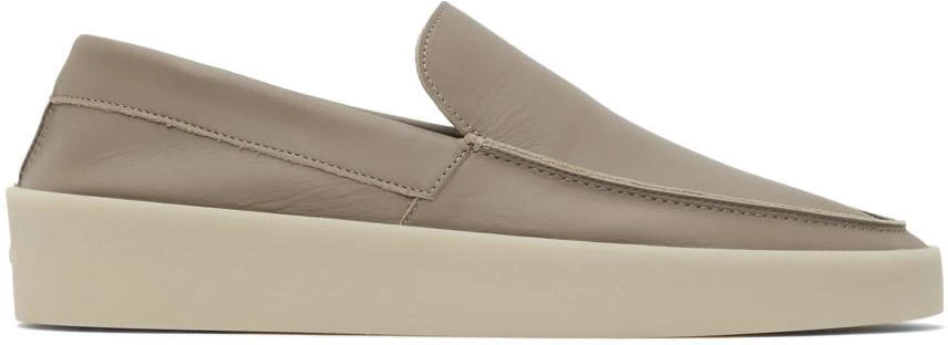 商品Fear of god|Taupe Leather 'The Loafer' Loafers,价格¥3815,第1张图片