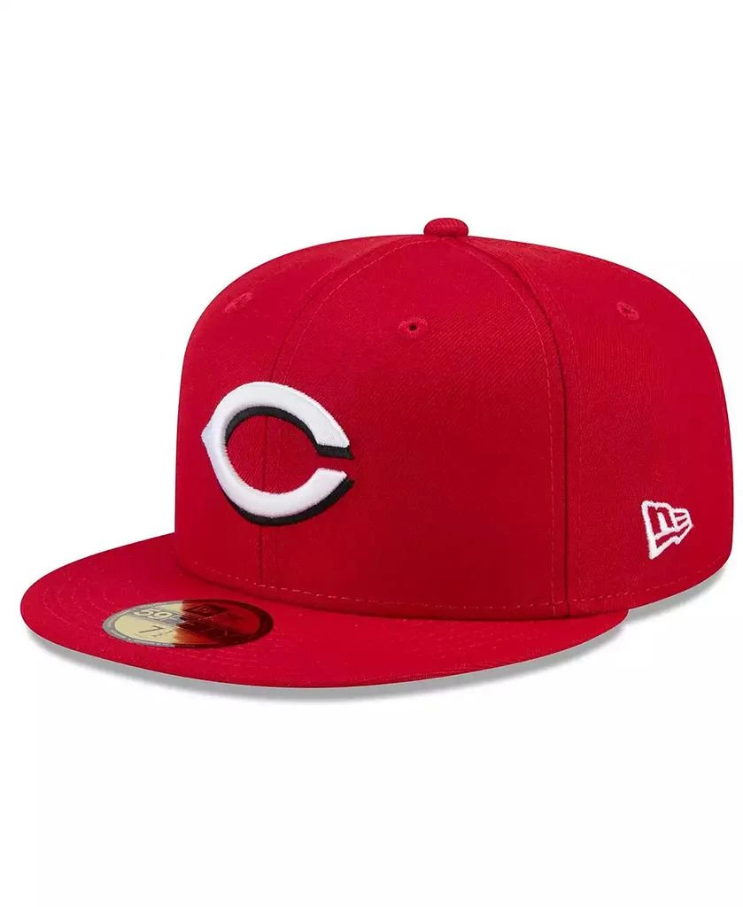 商品New Era|Men's Red Cincinnati Reds 2025 Jackie Robinson Day 59FIFTY Fitted Hat,价格¥361,第3张图片详细描述