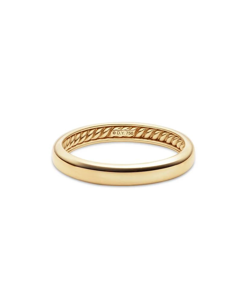 商品David Yurman|Men's 18K Yellow Gold Classic Band,价格¥12314,第1张图片