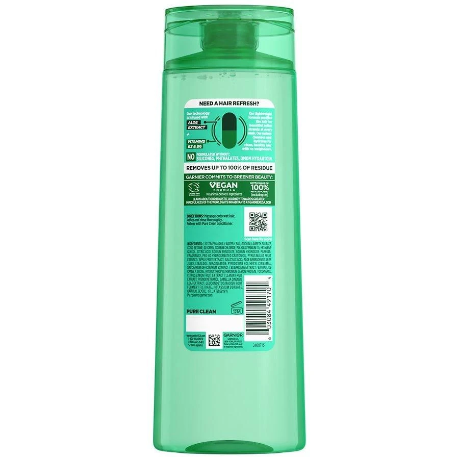 商品Garnier Fructis|Fortifying Shampoo, With Aloe and Vitamin E Extract,价格¥46,第3张图片详细描述