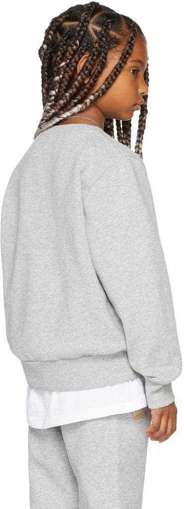 SSENSE Exclusive Kids Gray Scribble Sweatshirt商品第3张图片规格展示