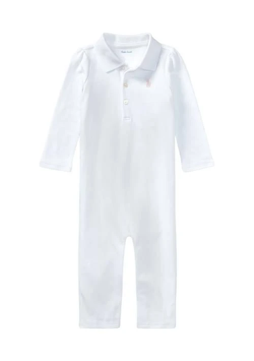 商品Ralph Lauren|Lauren Childrenswear Cotton Polo Coverall,价格¥244,第1张图片