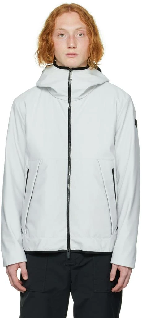商品Moncler|White Mayon Down Jacket,价格¥13513,第1张图片