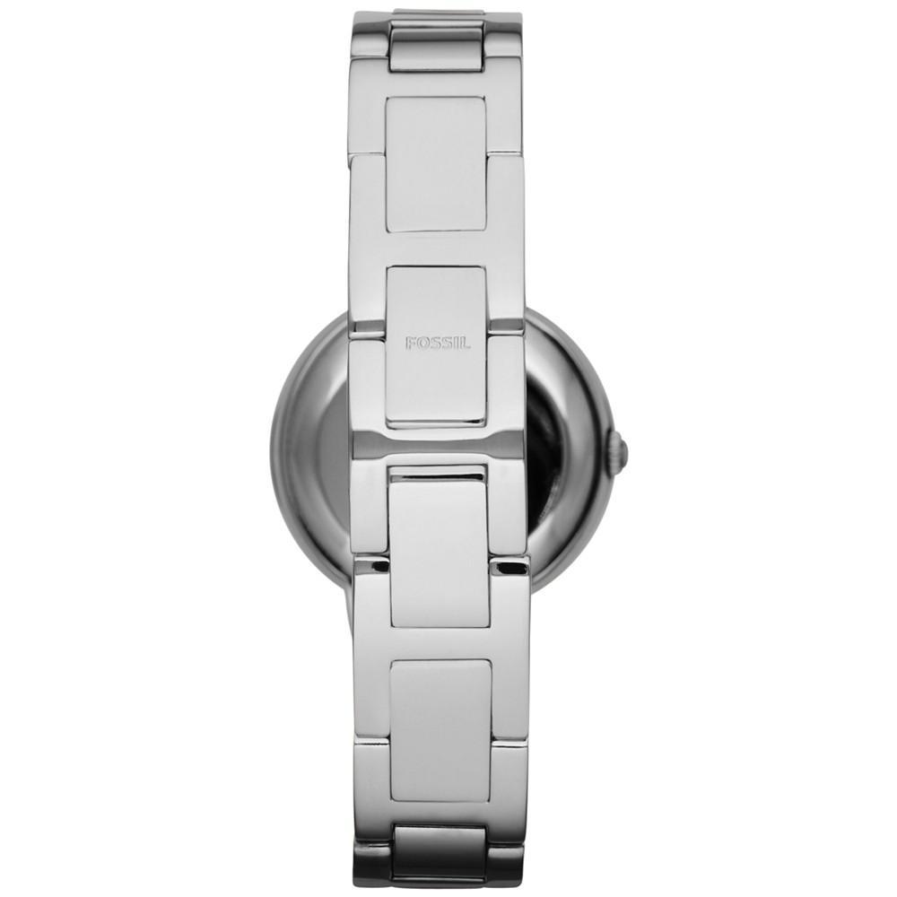 商品Fossil|Women's Virginia Stainless Steel Bracelet Watch 30mm ES3282,价格¥898,第5张图片详细描述